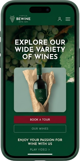 Mobile screenshot of The Dimenna Center page featuring Mary Flagler Cary Hall with a grand piano on stage, venue size details, bullet-point features, and prominent Book and Learn More buttons.